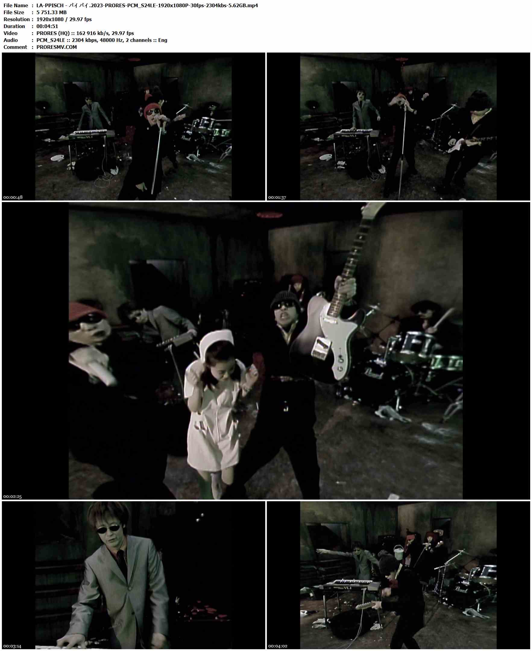LA-PPISCH - バイバイ.2023-PRORES-PCM_S24LE-1920x1080P-30fps-2304kbs-5.62GB官方MV_高清MV